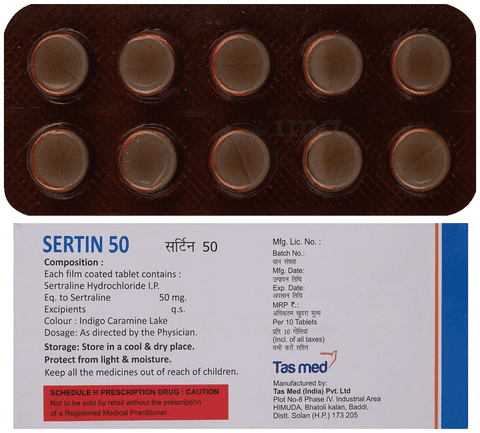 Sertin 50 Tablet