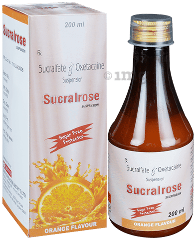 Sucralrose Suspension Orange Sugar Free