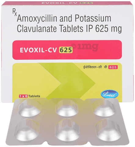 Evoxil CV 500mg/125mg Tablet
