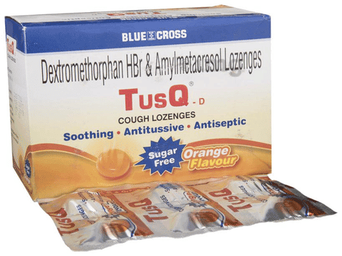 Tusq-D Cough Lozenges Sugar Free