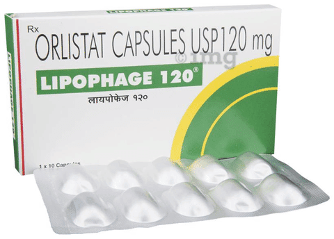 Lipophage 120 Capsule