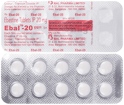 Ebal 20 Tablet