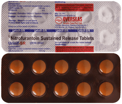 Urinif 100mg Tablet SR