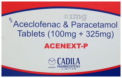 Acenext P 100mg/325mg Tablet
